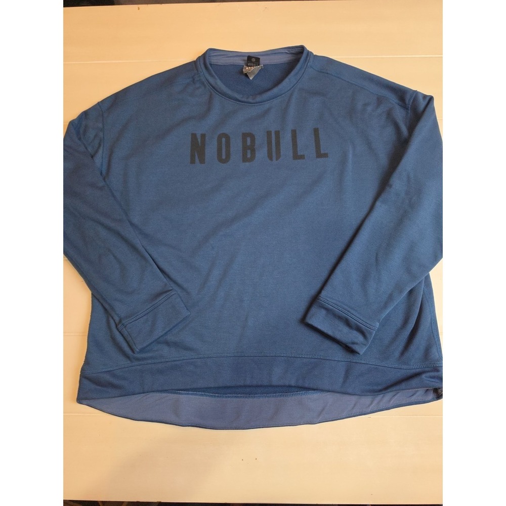 Nobull Long Sleeve Crewneck Pullover Womens Size XL Gym Sweatshirt